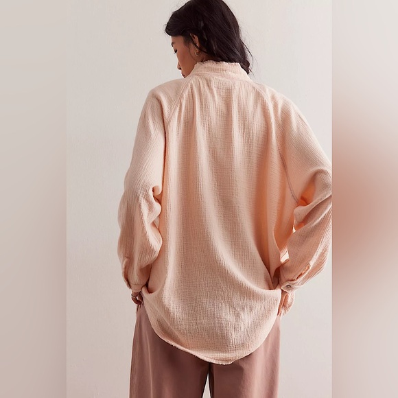 NEW Free People We The Free Summer Daydream Buttondown - Picture 14 of 15